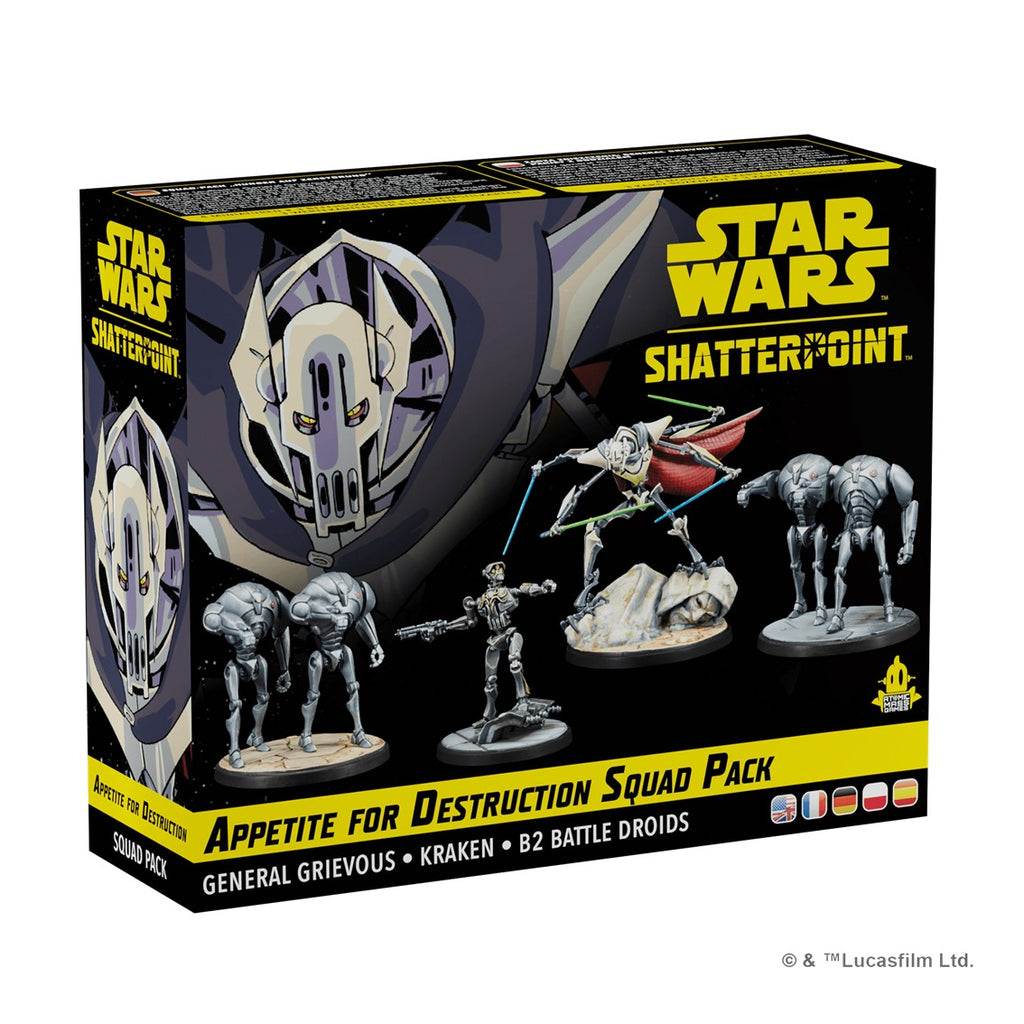 Asmodee Juego de mesa shatterpoint appetite for destruction squad pack