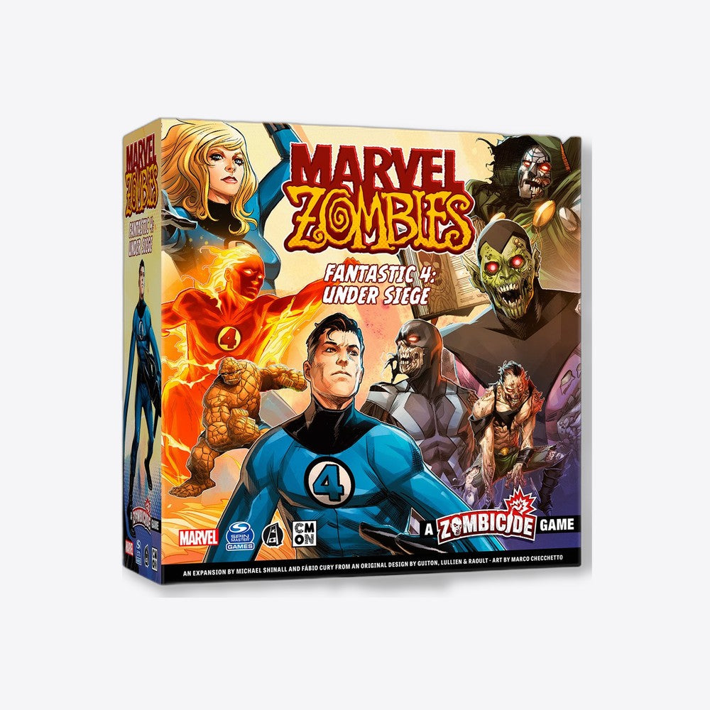 Asmodee Juego de mesa marvel zombies: fantastic 4 under siege pegi 14 (imagen 2 de 6)