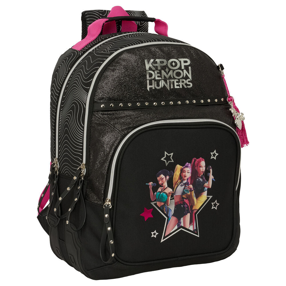 Safta Mochila Energy Kpop Demon Hunters adaptable 42cm