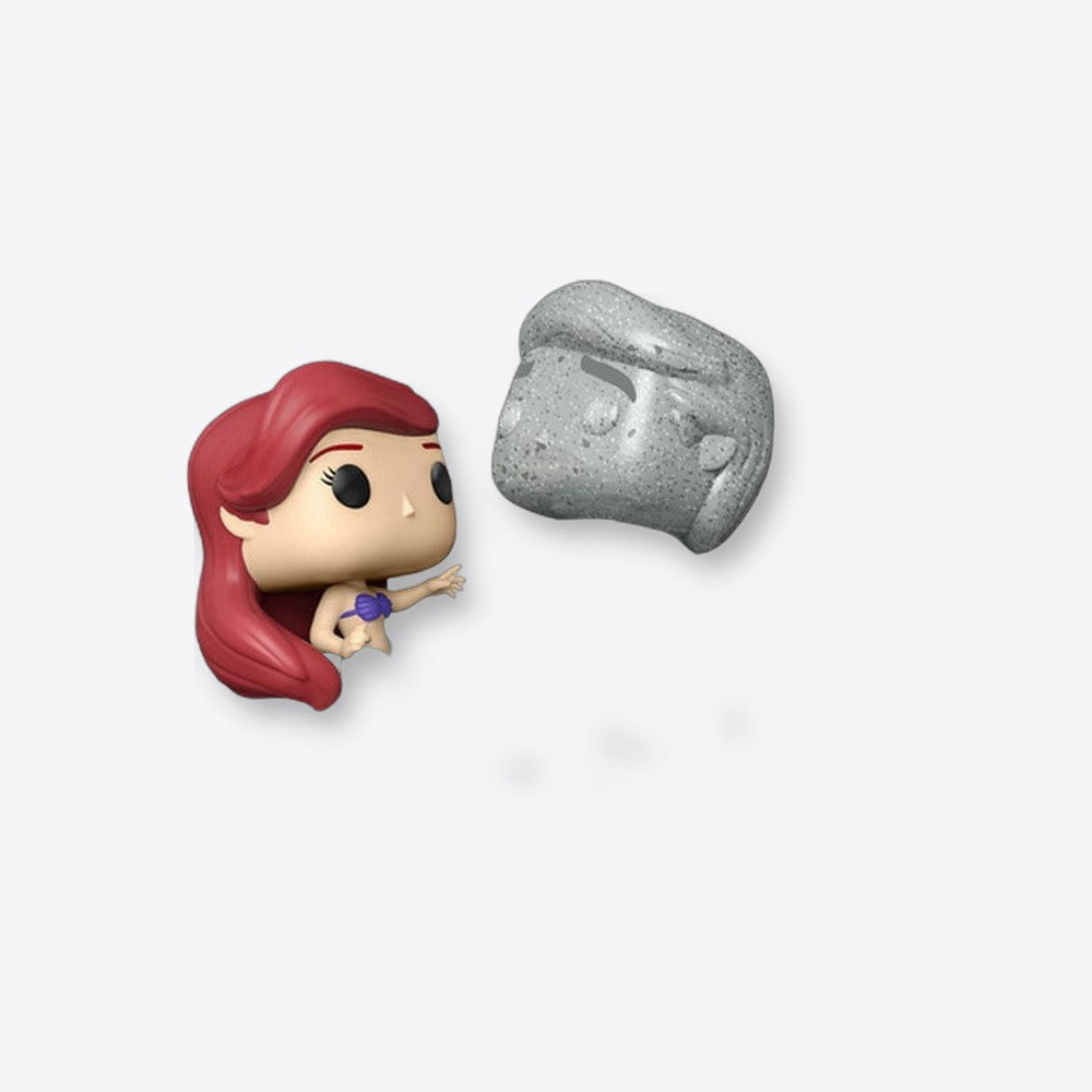 Funko Figura POP Disney Ultimate Princess La Sirenita Ariel & Statue Eric Exclusive (imagen 4 de 6)