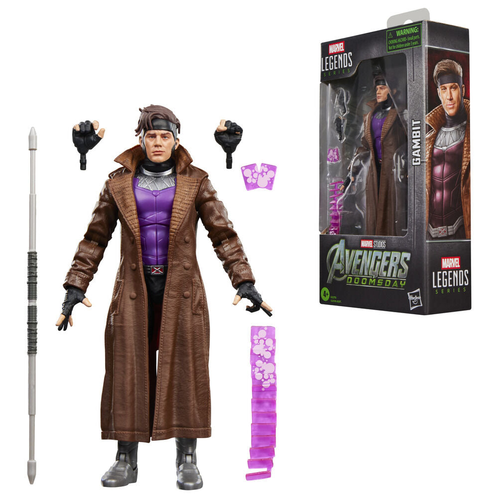 Hasbro Figura Gambit Avengers Doomsday Marvel Legends Series 15cm (imagen 2 de 10)