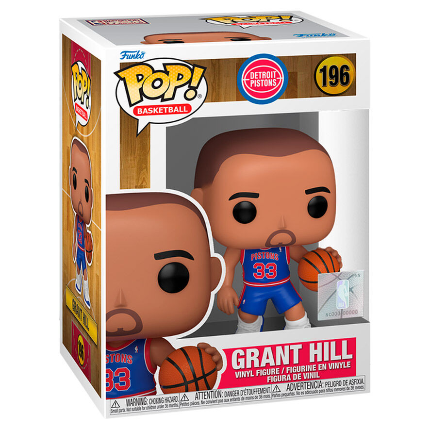 Figura POP NBA Grant Hill Detroit Pistons Funko