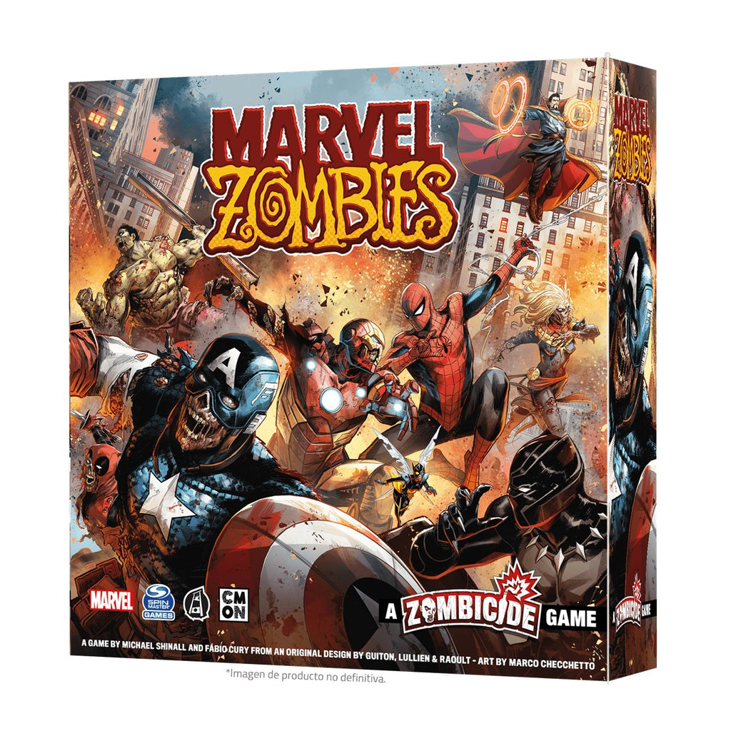Asmodee Juego de mesa marvel zombies edad recomendada 14 años