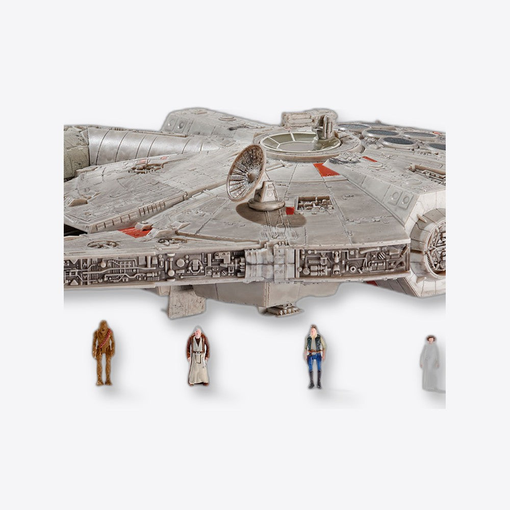Jazwares Figura star wars halcon milenario con luz y sonido (imagen 5 de 6)