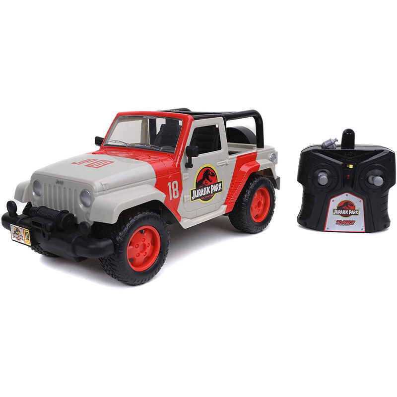 Jada Toys Coche radio control Jeep Wrangler Jurassic Park (imagen 2 de 3)