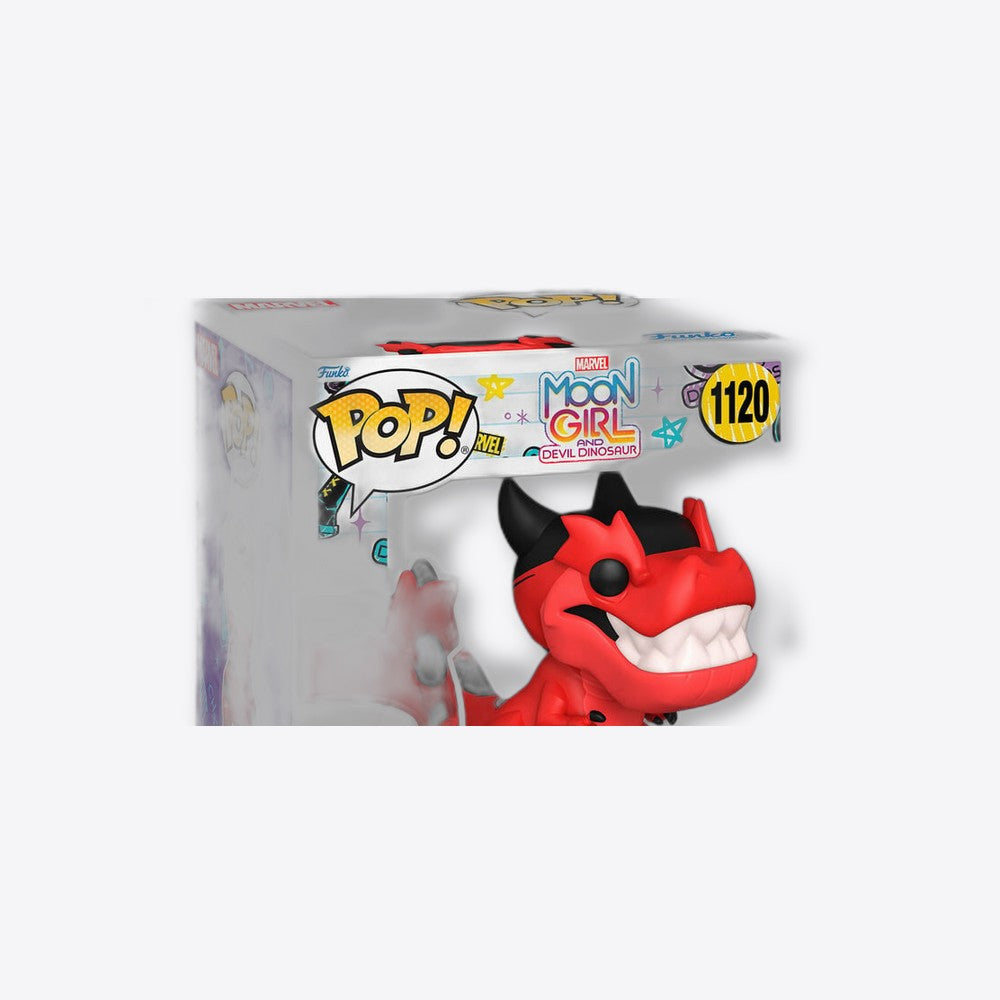 Funko Figura POP Marvel Moon Girld and Devil Dinosaur Devil Dinosaur (imagen 4 de 6)