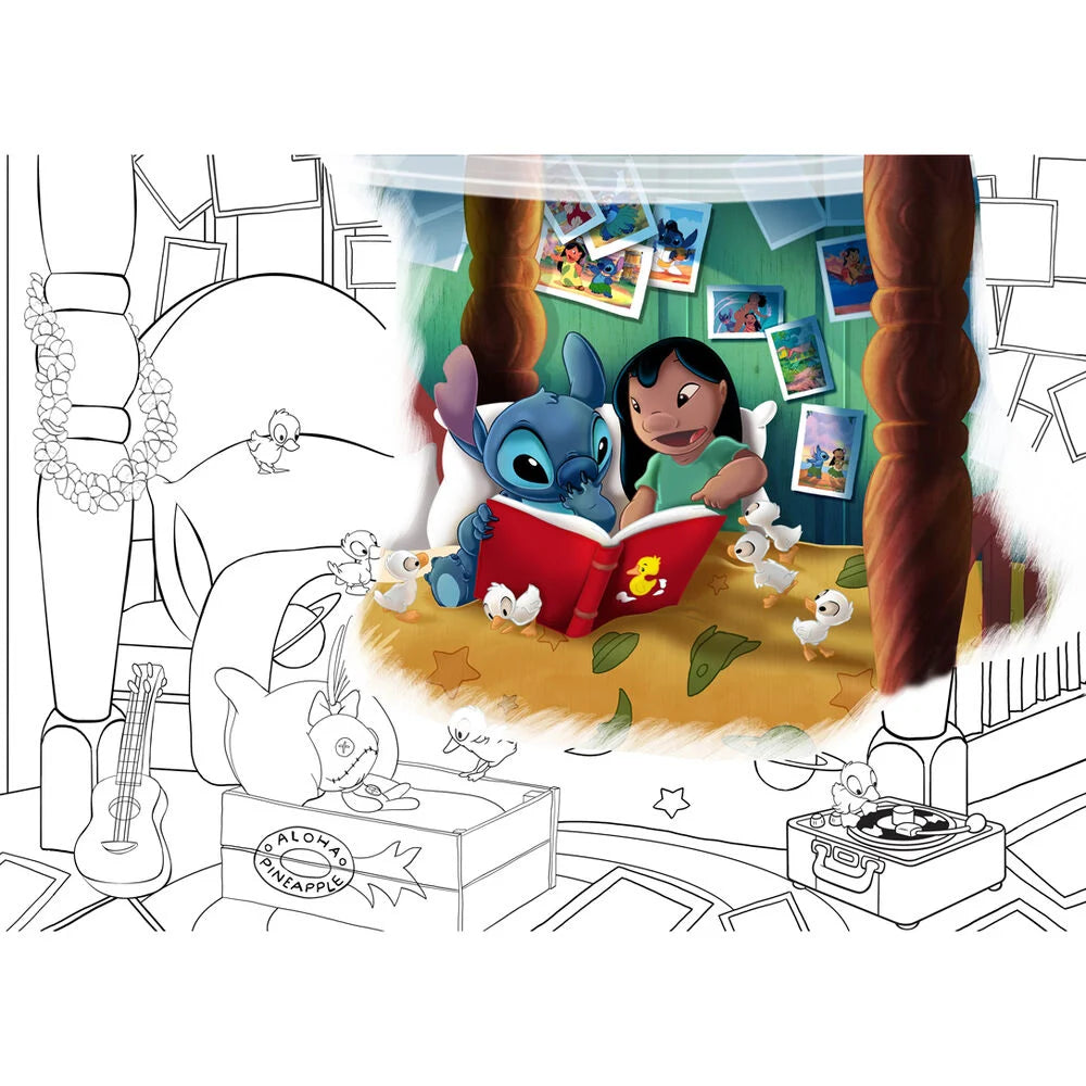 Disney Puzzle Stitch 1000 Piezas Lilo & Stitch
