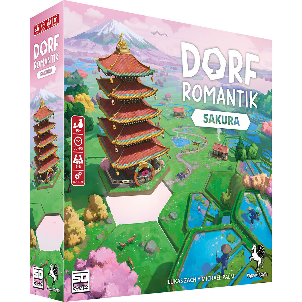 Sd Games Juego mesa Dorfromantik Sakura español