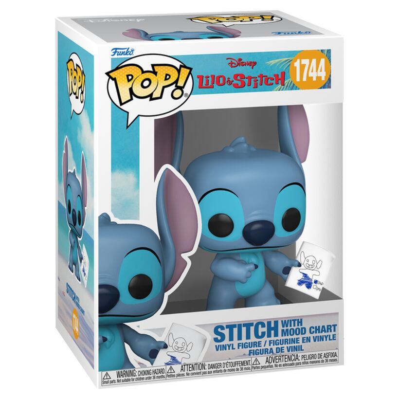 Funko POP Disney Stitch con Tabla de Humor Figura Coleccionable
