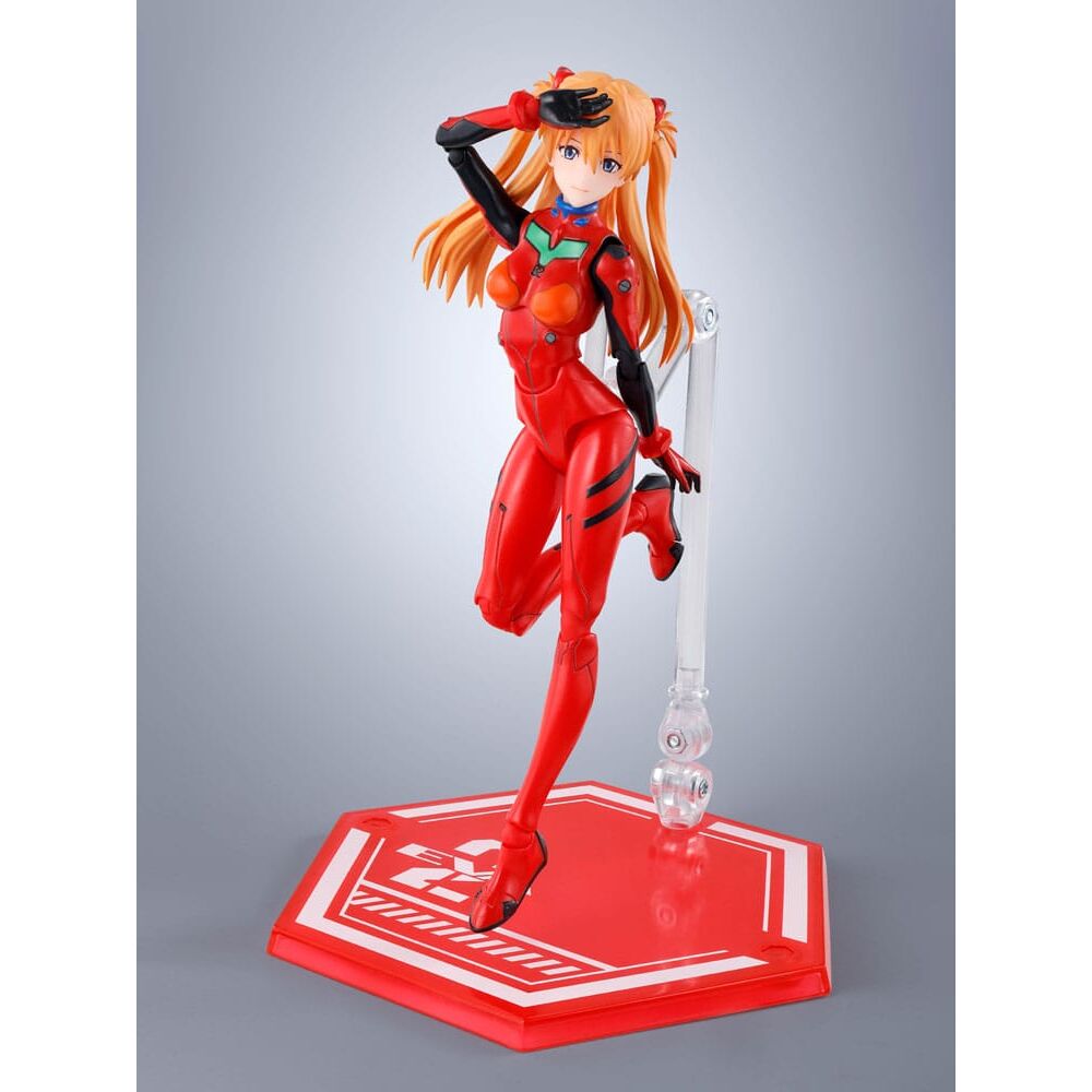 Tamashii Nations Figura S.H. Figuarts Asuka Shikinami Langley Evangelion 13,5cm (imagen 6 de 7)