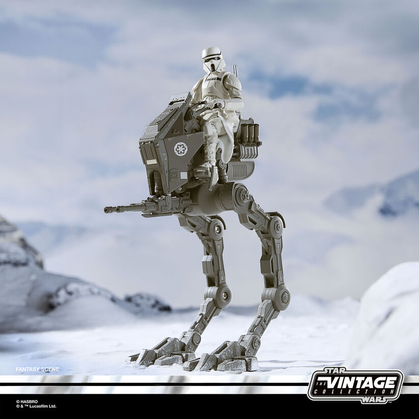 Star Wars The Mandalorian Figura Imperial Remnant AT-RT 9.5cm