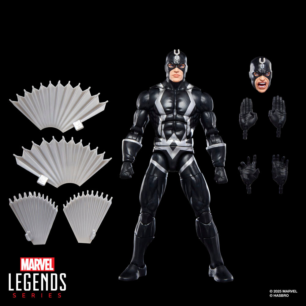 Hasbro Blister 2 figuras Black Bolt & Triton Inhumanos Marvel Legends Series 15cm (imagen 2 de 10)
