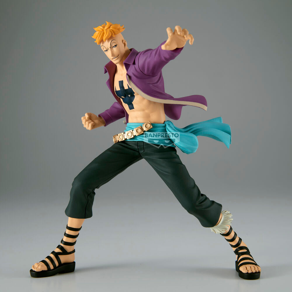Figura Marco El Fenix Battle Record One Piece Banpresto 14cm