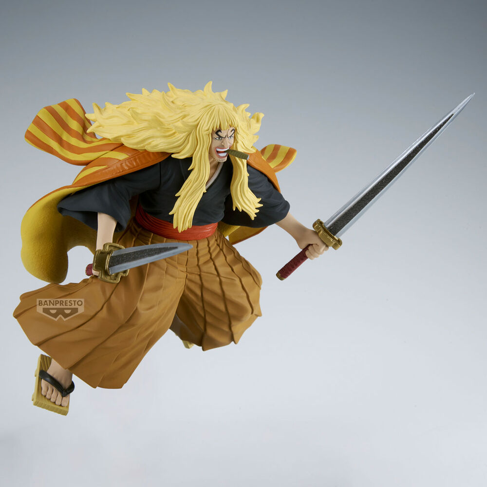 One Piece Figura Shiki El León Dorado Battle Record Banpresto