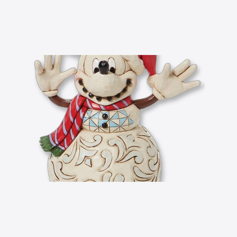 Figura enesco disney muñeco de nieve mickey navideño (imagen 5 de 6)