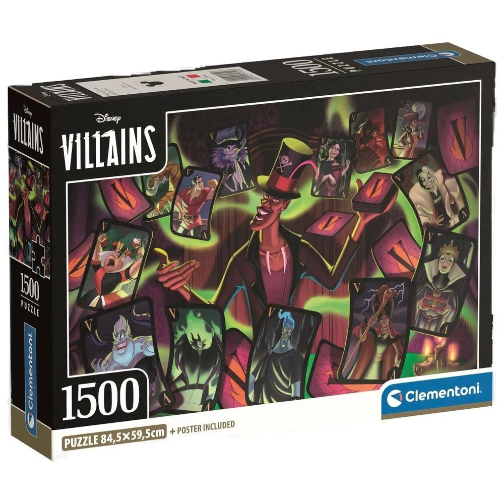 [Disney] Puzzle Villanas Clásicas 1500 Piezas (50 chars)