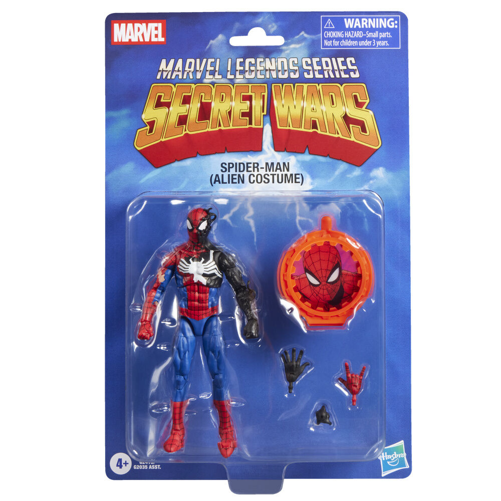 Spider-Man Alien Costume - Figura | Secret Wars Marvel Legends Series