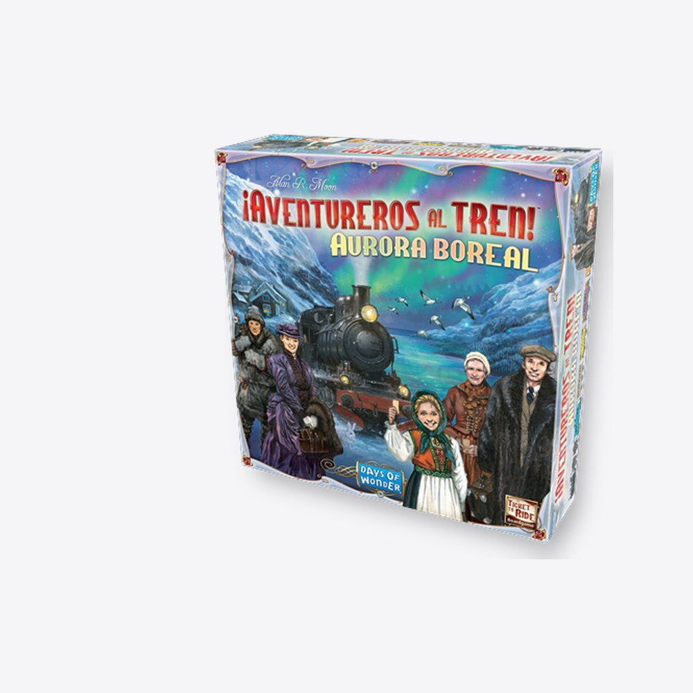 Asmodee Juego de mesa ¡aventureros al tren! aurora boreal (imagen 4 de 6)