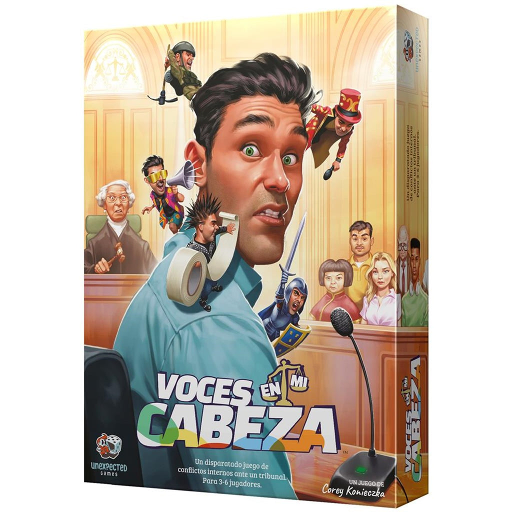 Asmodee Juego de mesa voces en mi cabeza pegi 12