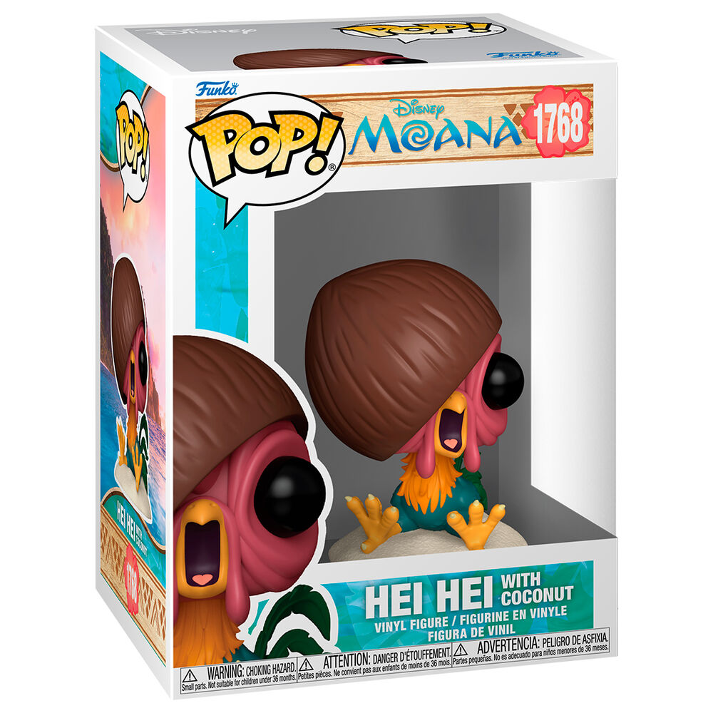Disney Vaiana Figura POP! Hei Hei con Coco Funko