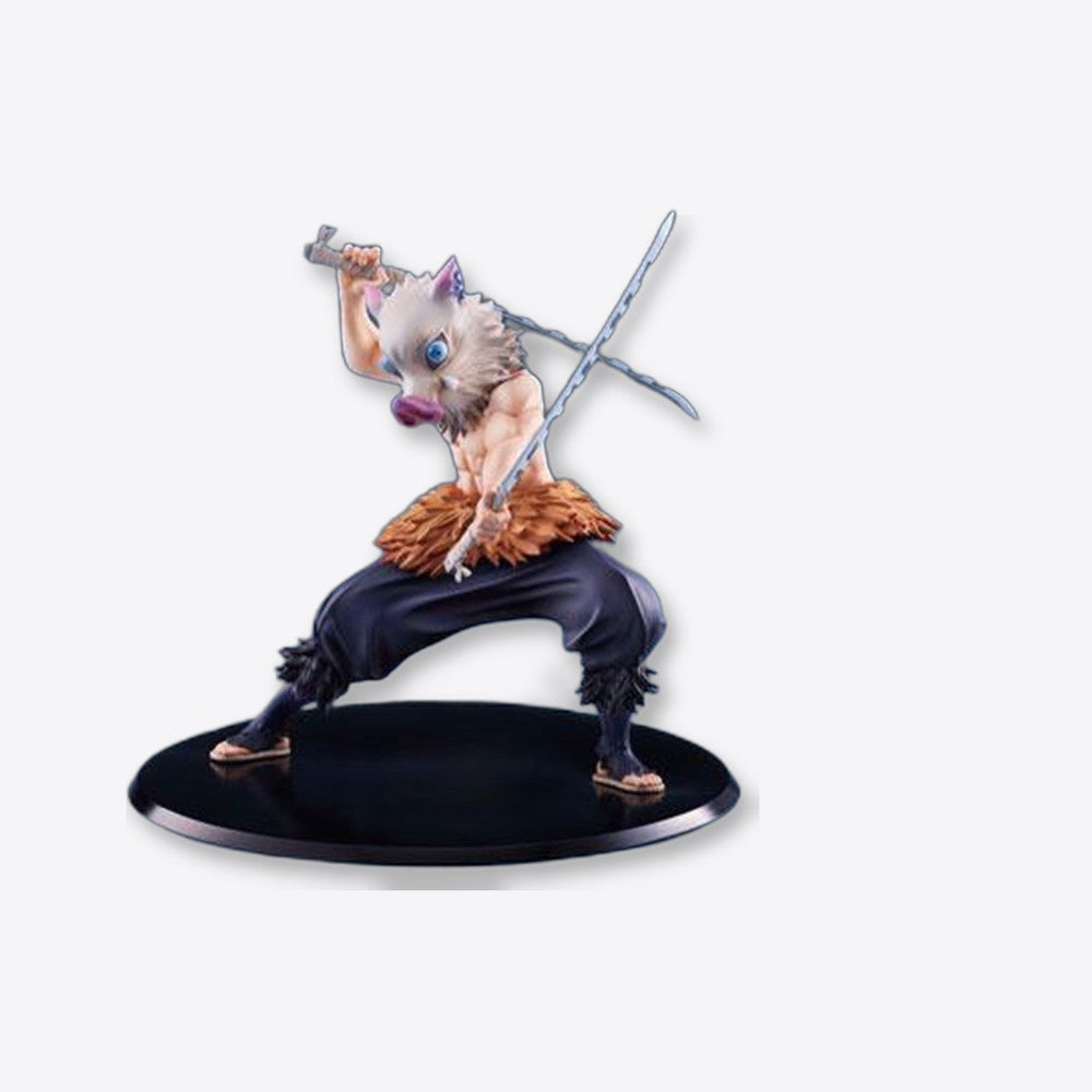 Figura aniplex demon slayer kimetsu no yaiba inosuke hashibira con & sin mascara de jabali (imagen 6 de 6)