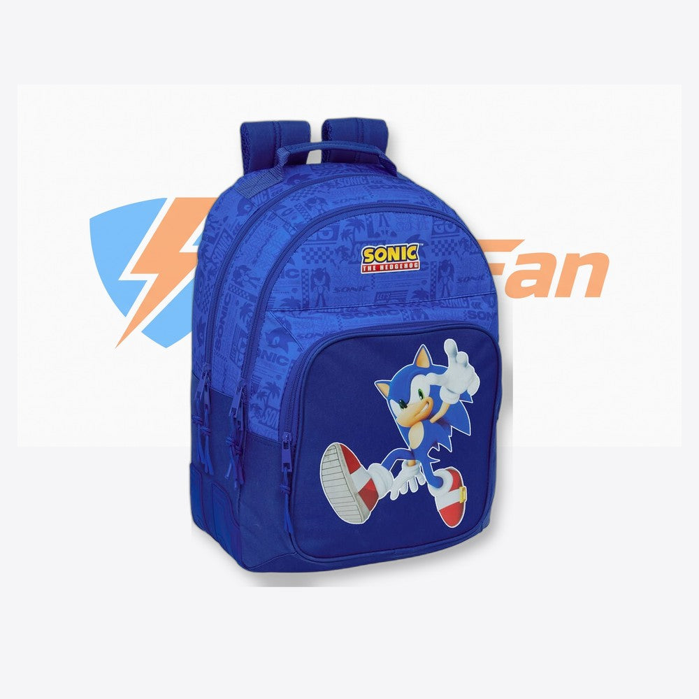 Safta Mochila Sonic the Hedgehog 42cm adaptable (imagen 4 de 6)