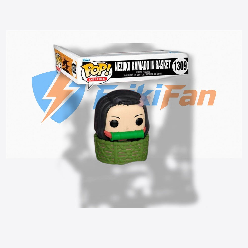 Funko Figura POP Deluxe Demon Slayer Kimetsu no Yaiba Nezuko Kamado in Basket Exclusive (imagen 3 de 6)