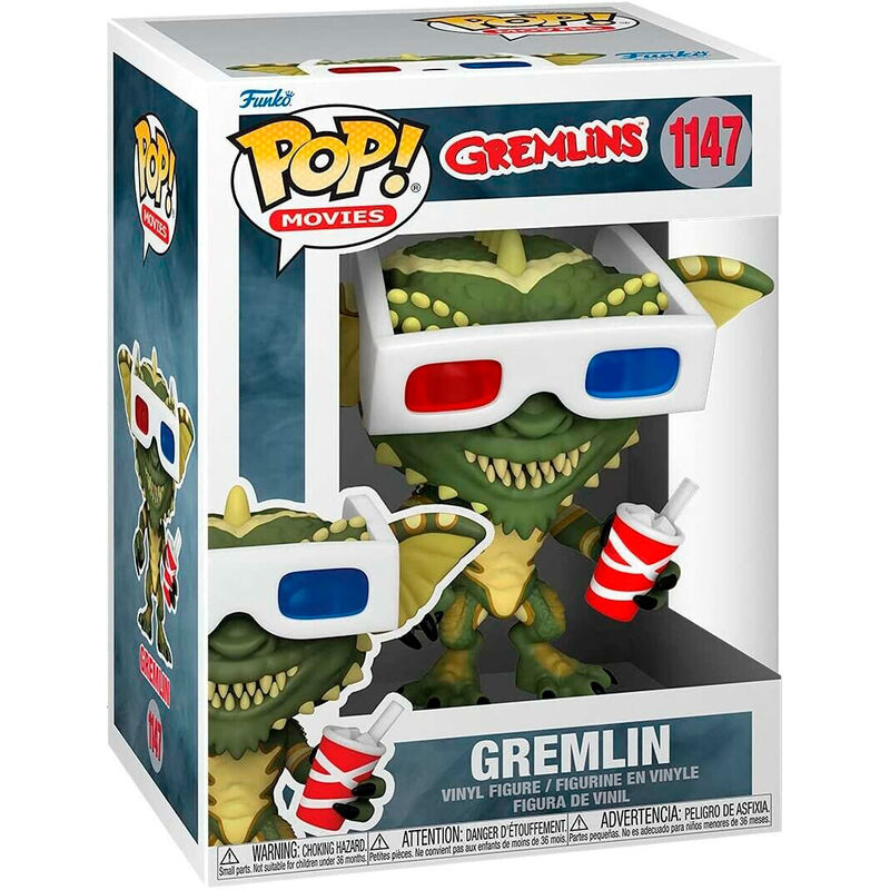 Gremlin con Gafas 3D - Pop Vinyls | Gremlins