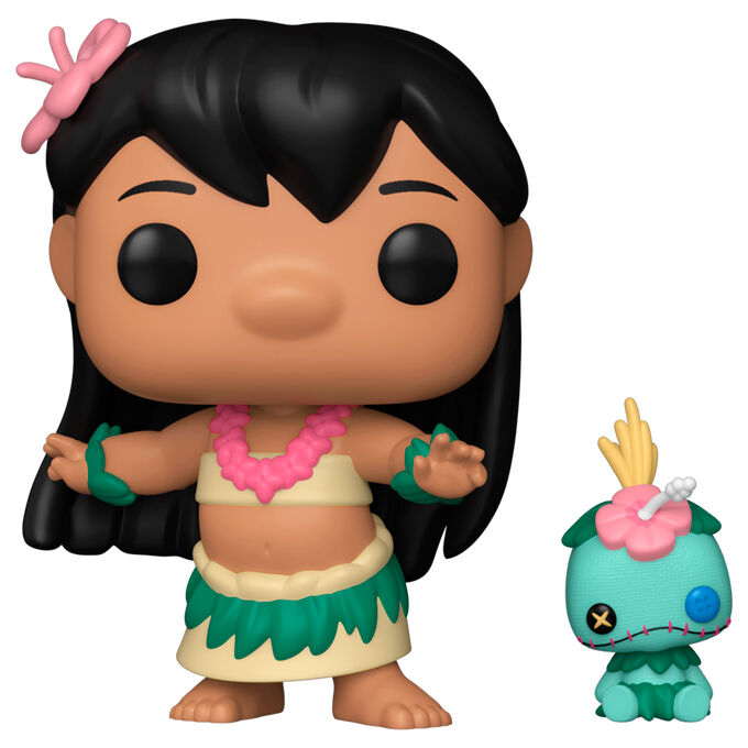 Disney Figura POP Lilo Hula con Scrump Lilo & Stitch Funko