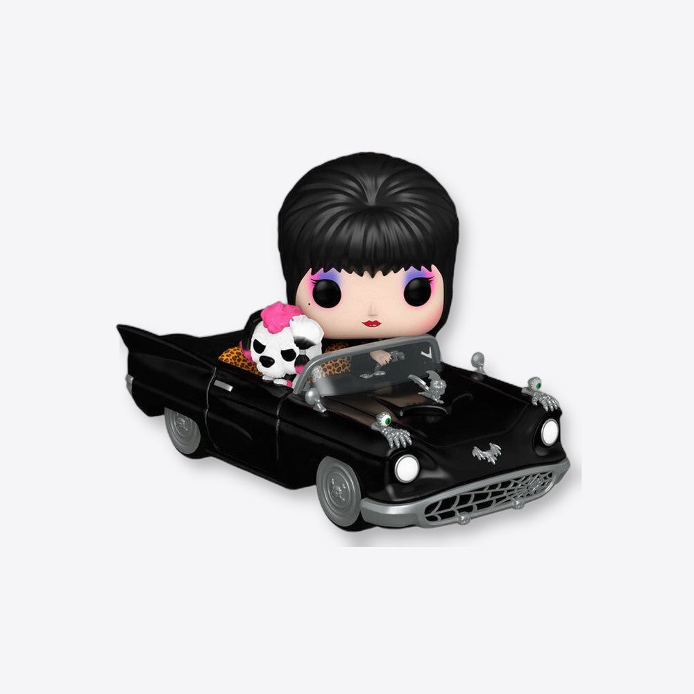 Funko Figura POP Rides Deluxe Elvira Mistress of the Dark Elvira & Gonk (imagen 3 de 6)