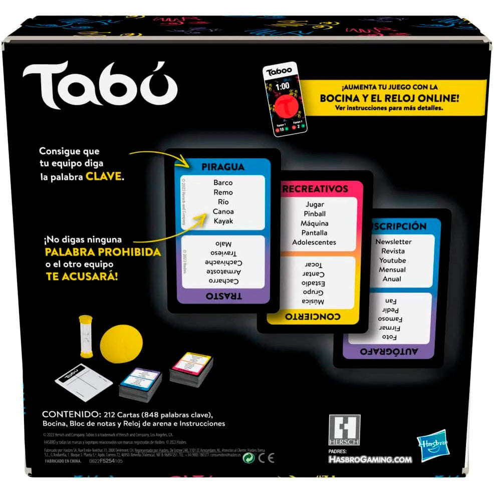 Hasbro Juego mesa Tabu (imagen 5 de 6)