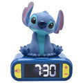 Lexibook Despertador 3D digital Stitch Disney luz y sonido