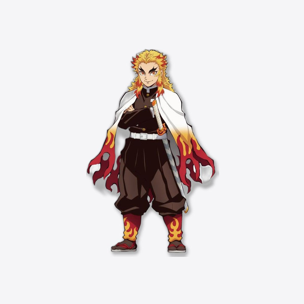 Madcow Entertainment Lampara neon demon slayer kimetsu no yaiba rengoku 40 cm (imagen 2 de 6)