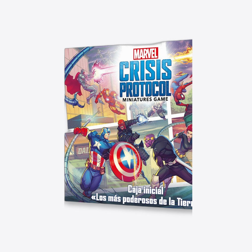 Asmodee Juego de mesa marvel crisis protocol caja inicial los mas poderosos de la tierra edad recomendada 14 (imagen 3 de 6)