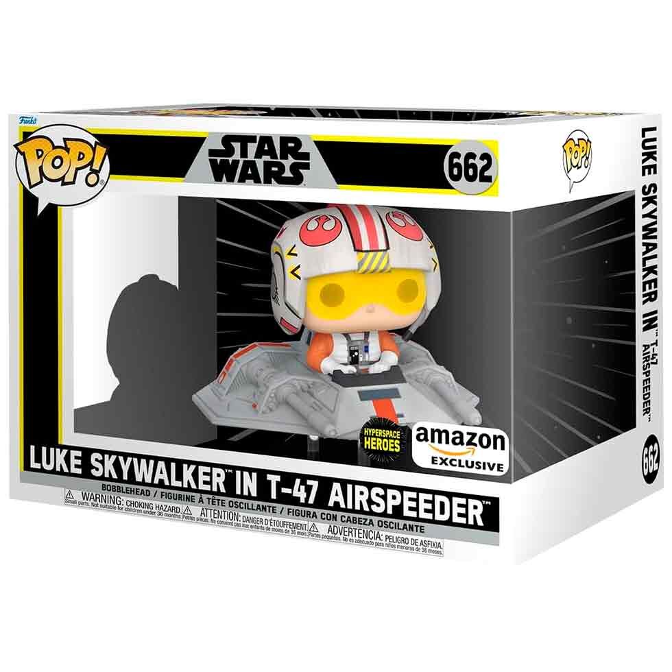 Funko Figura POP Rides Star Wars Luke Skywalker in T-47 Airspeeder Exclusive