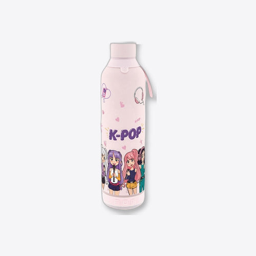 Lovely Story Botella termica con altavoz Pink KPop 600ml (imagen 2 de 6)