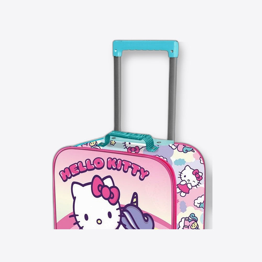 Karactermania Maleta trolley Unicorn Hello Kitty 46cm (imagen 3 de 6)