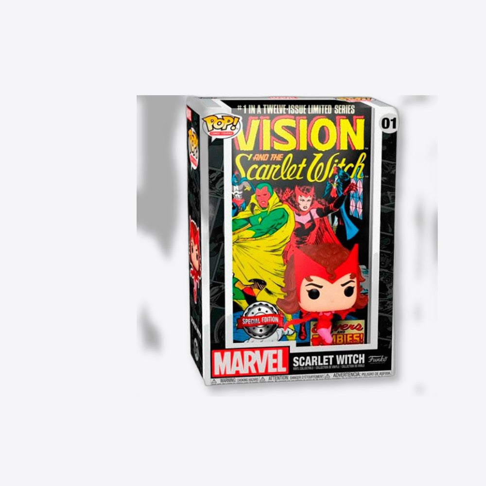 Funko Figura POP Marvel Scarlet Witch Exclusive (imagen 5 de 6)