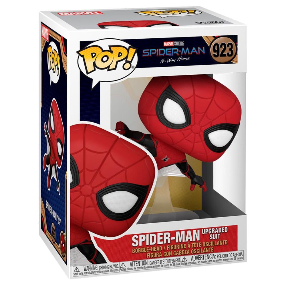 Marvel No Way Home Figura POP Spiderman Traje Mejorado