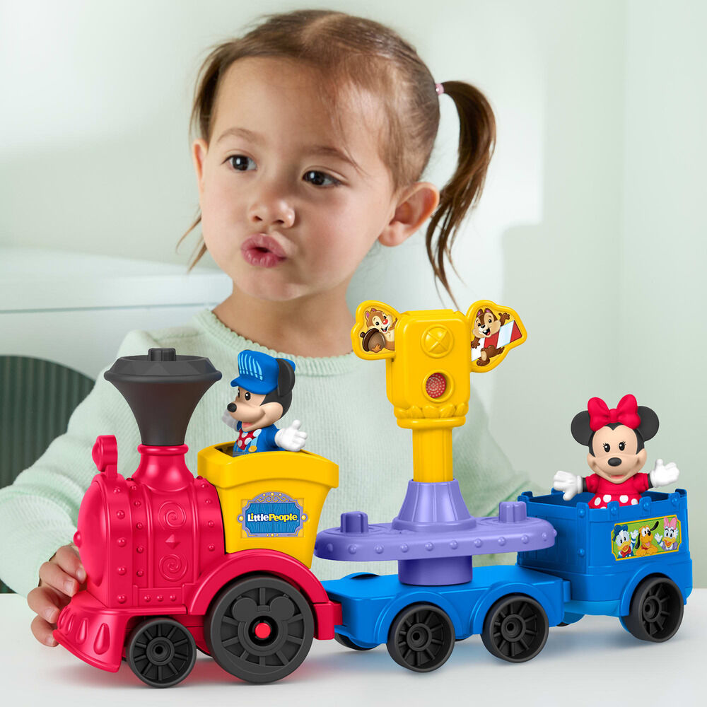 Fisher-Price Tren Musical Mickey Disney Little People Collector (imagen 2 de 5)