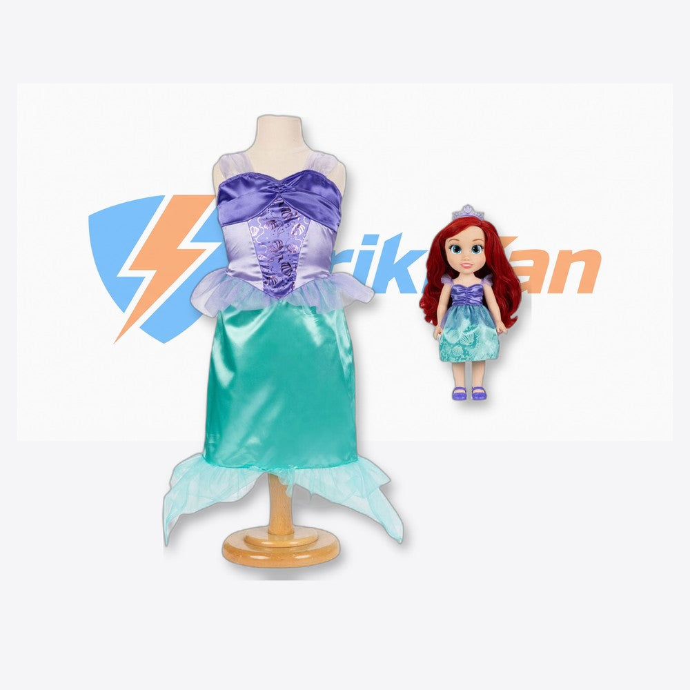 Jakks Pacific Muñeca Ariel + Disfraz La Sirenita Disney 38cm (imagen 6 de 6)