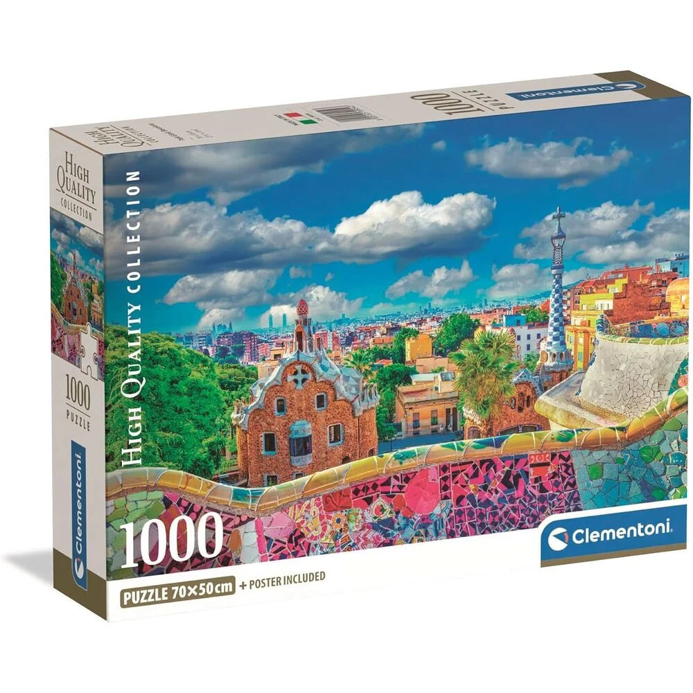Puzzle Park Güell Barcelona 1000 Piezas High Quality