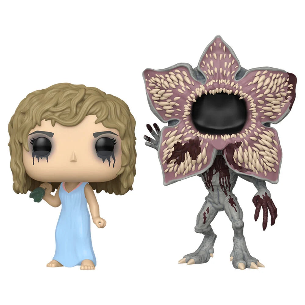 Funko Blister 2 Figuras POP Stranger Things Karen & Demogorgon (imagen 2 de 3)