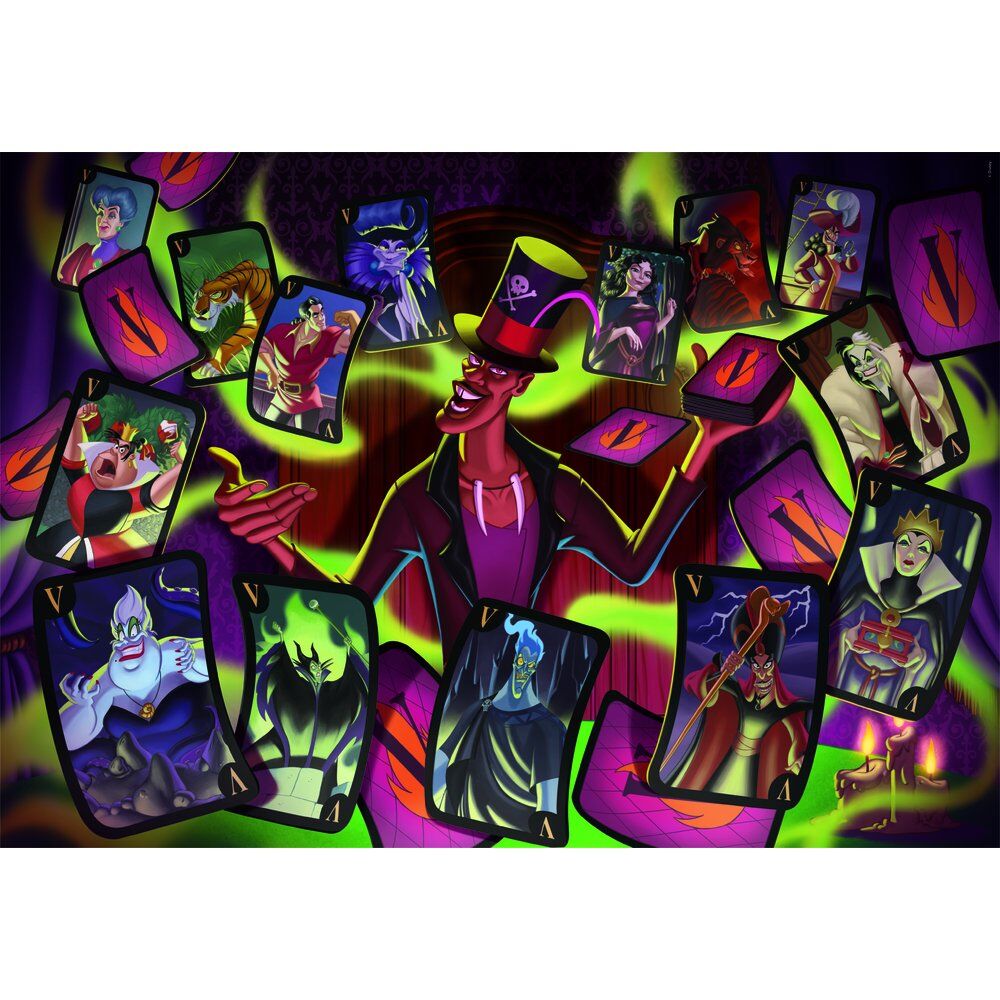 [Disney] Puzzle Villanas Clásicas 1500 Piezas (50 chars)