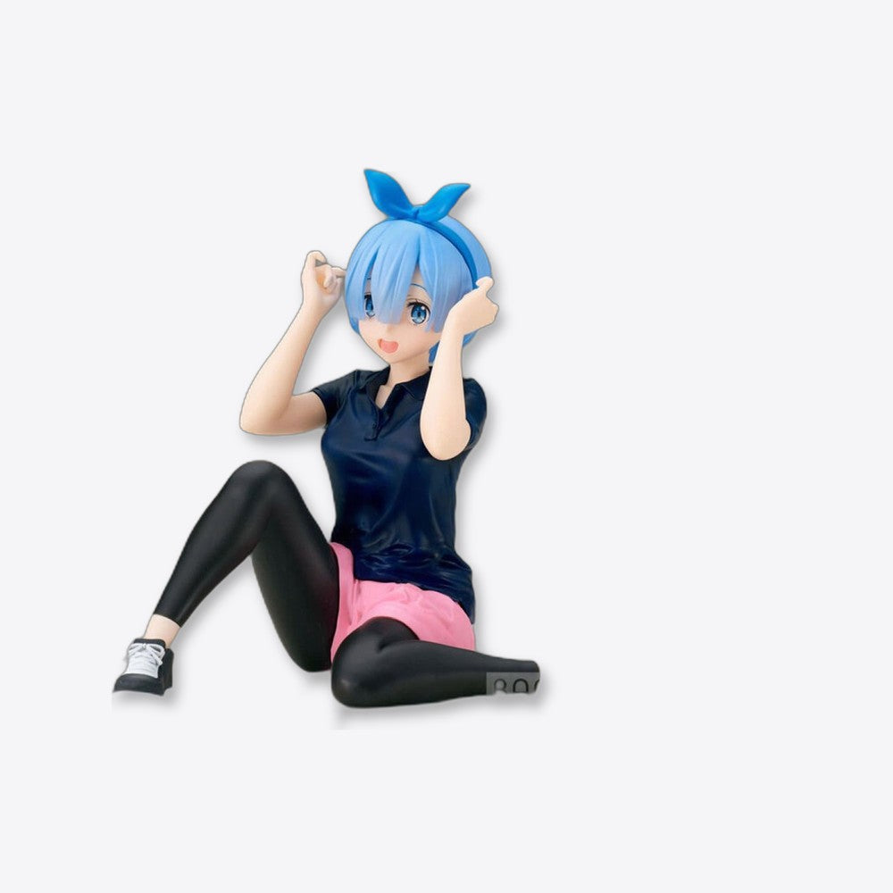 Figura banpresto re zero starting life in another world relax time rem training (imagen 6 de 6)