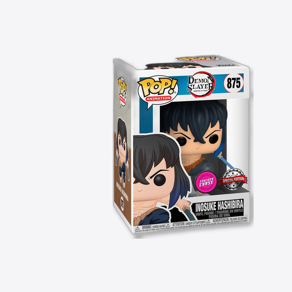 Funko Figura POP Demon Slayer Kimetsu no Yaiba Inosuke Hashibira Exclusive Chase (imagen 5 de 6)