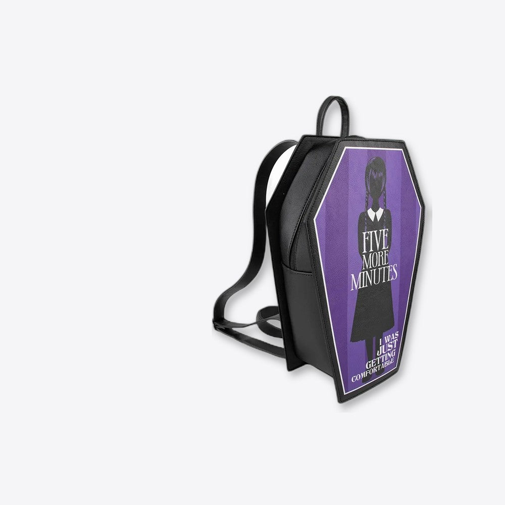 Mochila ataud cinereplicas wednesday addams miercoles (imagen 4 de 6)
