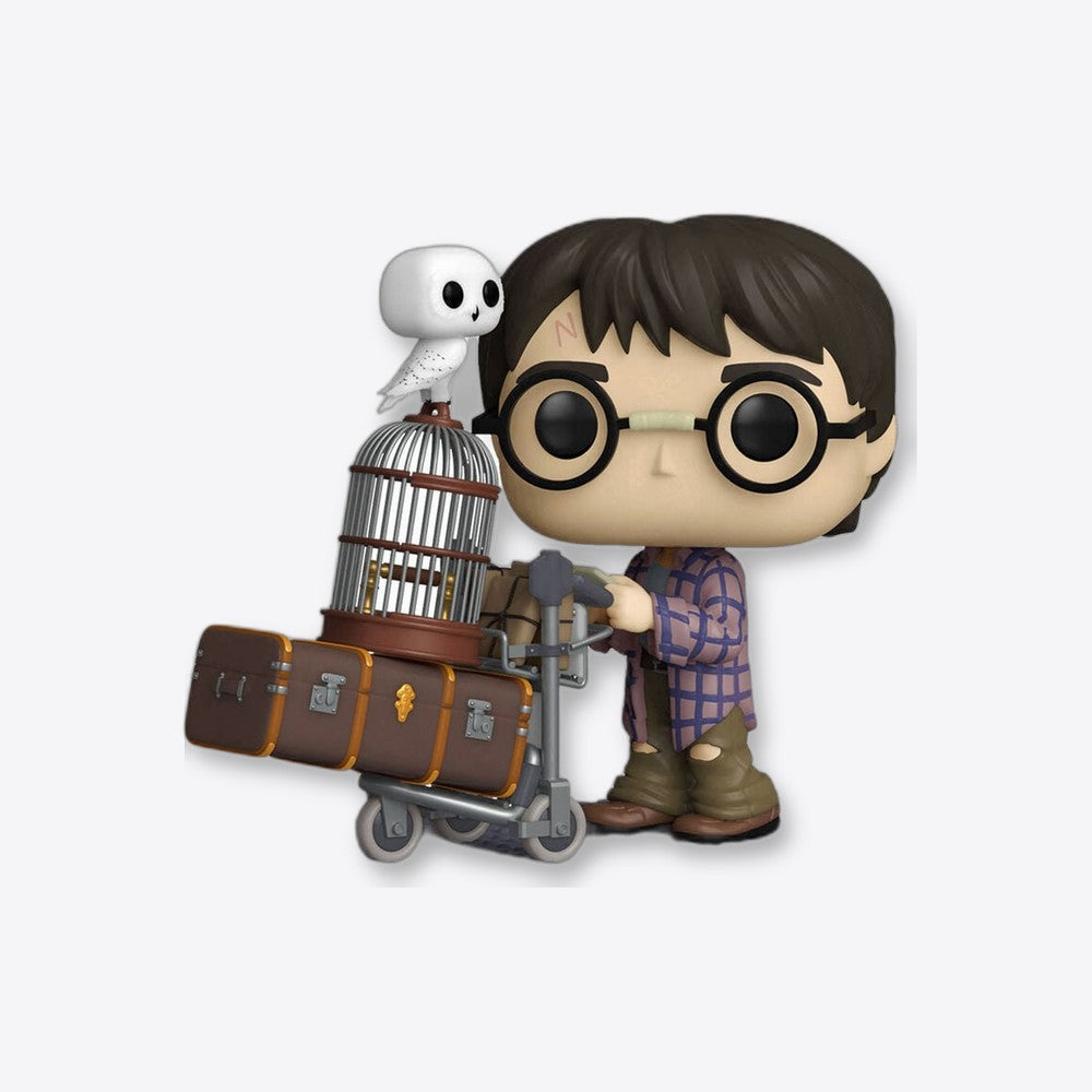 Funko Figura POP Harry Potter Anniversary Harry Pushing Trolley (imagen 4 de 6)