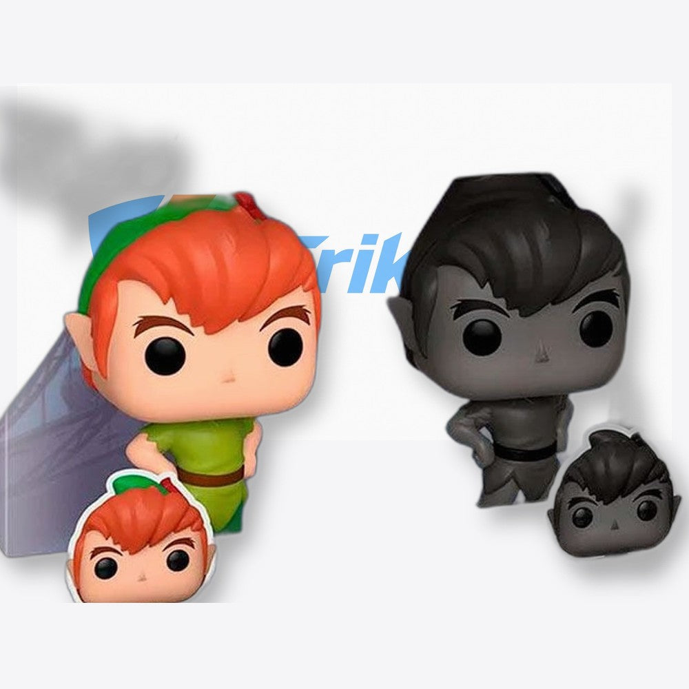 Funko Blister 2 figuras POP Disney Peter Pan - Peter Pan & Peter Pans Shadow Exclusive (imagen 6 de 6)