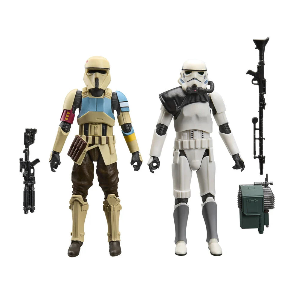 Hasbro Blister 2 figuras Scarif Stormtrooper & Magma Stormtrooper Battlefront Star Wars 15cm